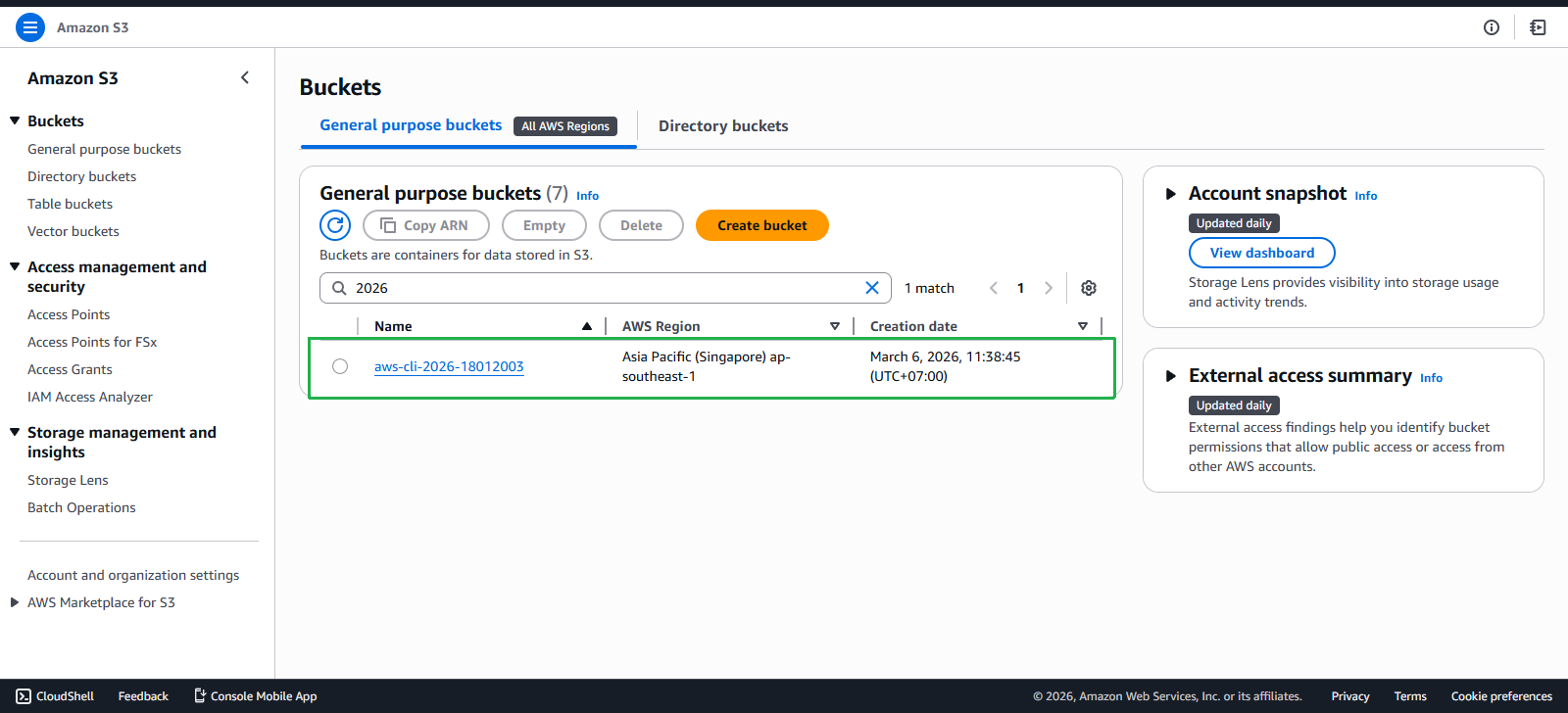 AWS CLI